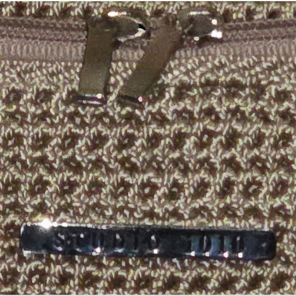 Vintage-style Studio 1010 woven crochet bag